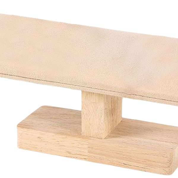 1/2 Bärbar Watch Display Stand Smycken Towers för sovrum Yellow 20 x 6 x 8cm 1Set