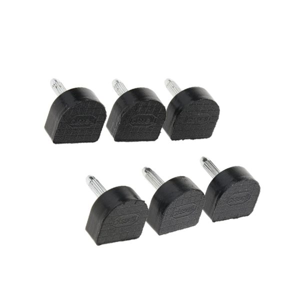 1/2/3/5 3 par Snygga högklackade tips Taps Skoreparation Black 10x11mm 1Set