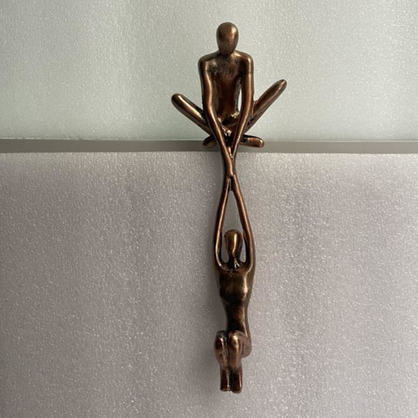 1/2 par statyett konst staty älskare Skulptur prydnad hem 1 Pc