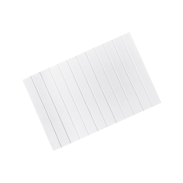 1/2/3/5 Mini 1/12 1/6 skala Dockhusväggpanel gör det själv i trä L White 2Set