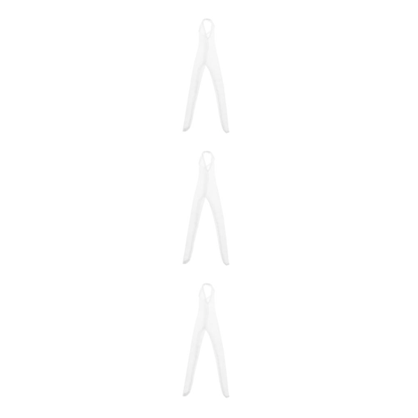 1/2/3 1:12 Jumpsuit Kläder för kvinnor för HT Action Figure Kläder White 13.6cm 3Set