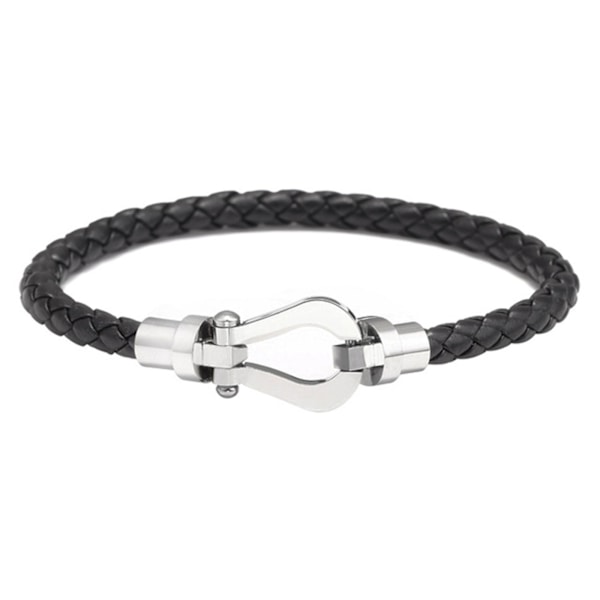 1/3/5 armbandsanslutningsspänne för utbyte av DIY-bearbetning Silver Inner hole 0.52cm 1Set
