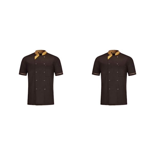 1/2/3 andningsbart tygspänneficka Slitstark färgfast - Coffee XL 2PCS