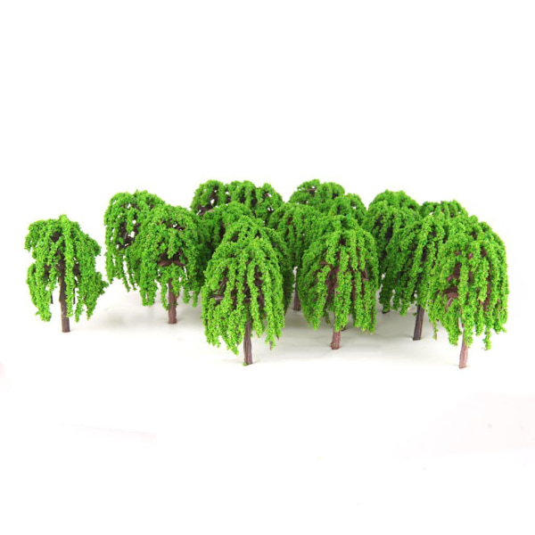 1/2/3 25 st Landskap Landskap Tåg Modell Willow Trees Skala 1 Pc