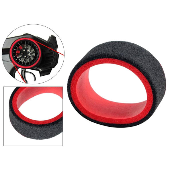 1/2/3/5 RC Rattgrepp Hand Wheel Svampdelar 1Set