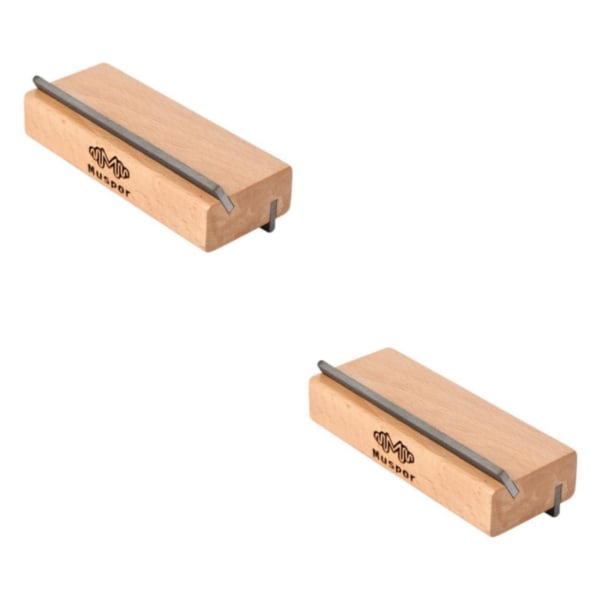 1/2 Fret Beveling File Fret End Bevel Flush Files För Luthier 2PCS