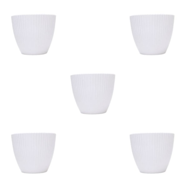 1/2/3/5 lätta och bärbara växtkrukor för bonsai och ivory 9CM 5PCS