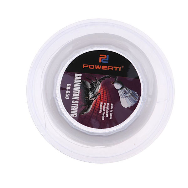 1/2/3 Smidig och slitstark Nylon Badminton Racket String Hög White 200m 1 Pc