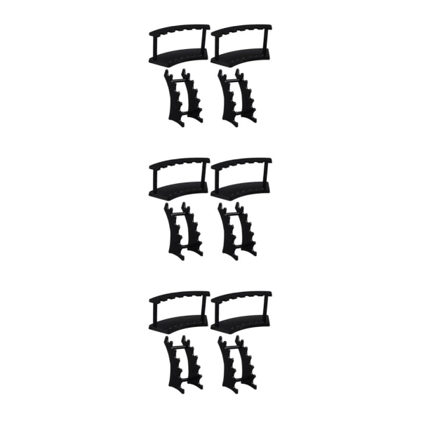 1/3/5 4st/ set Kulspetspenna Display Stand Platssparande förvaring black 3Set