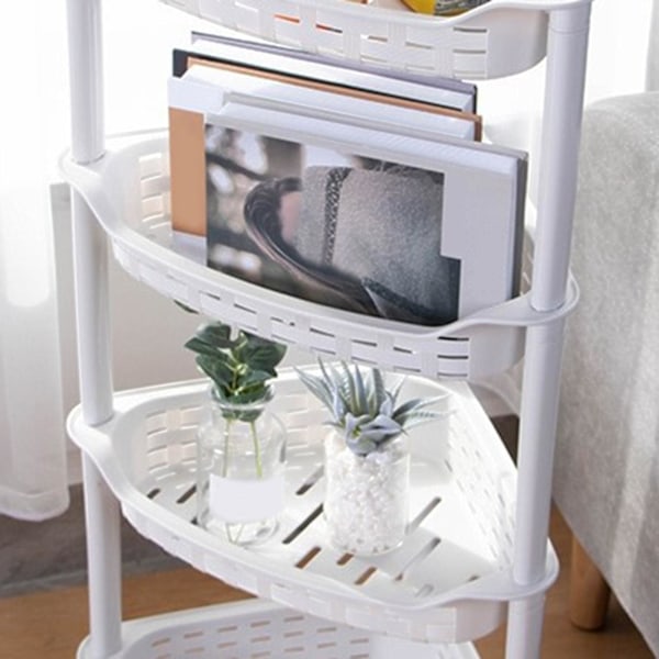 1/2/3 badrumsförvaring Fristående 3 lager för kontor white small 1 Pc