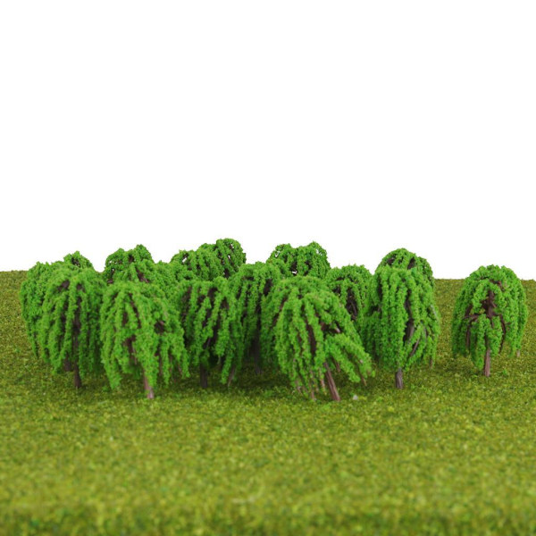 1/2/3 25 st Landskap Landskap Tåg Modell Willow Trees Skala 1 Pc