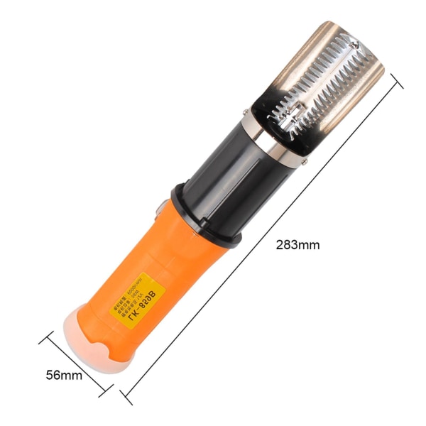 Sladdlös Bärbar Fiskskalare för Kökshotell Effektiv och 4 Sided Blade Head