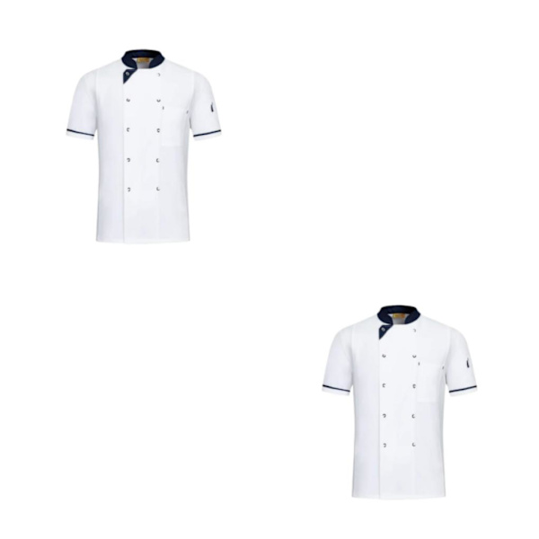 1/2/3 andningsbart tygspänneficka Slitstark färgfast - White L 2PCS