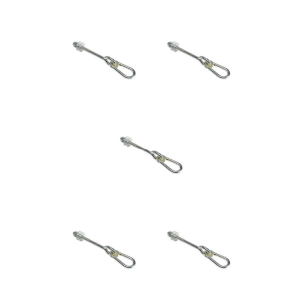 1/3/5 Svänggänga Krok Låsningsfäste Säkerhetslås Långvarig M04-206 5PCS