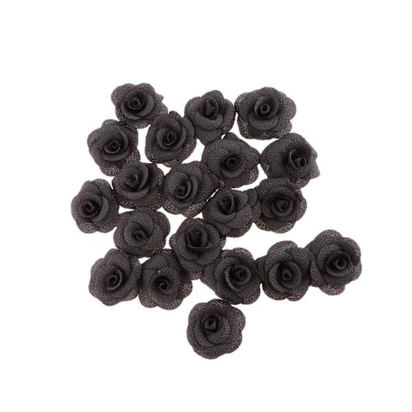 1/3/5 20 stycken Silk Rose Flower Head Bud DIY Craft Bröllop Gray 4cm 1Set
