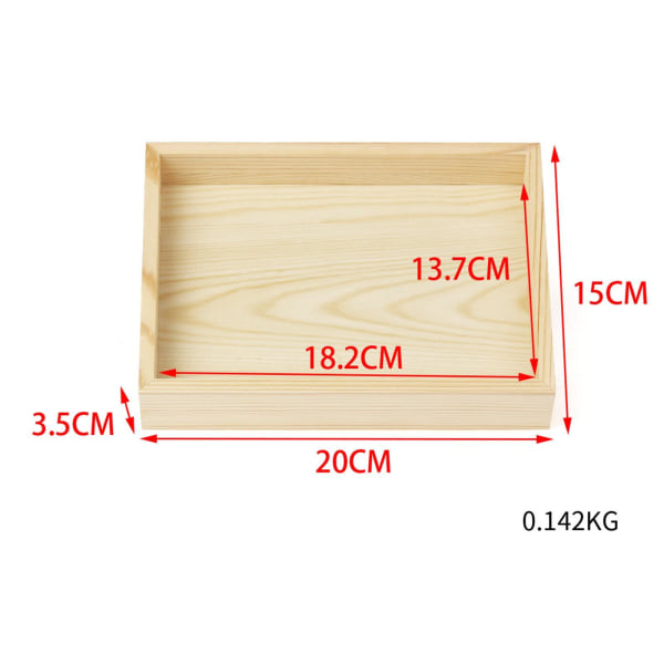 1/3/5 Smycken Display Fack Case Pärlor Hållare Ädelstensarmband 1 grids 7.87x5.91x1.38 Inch 1Set