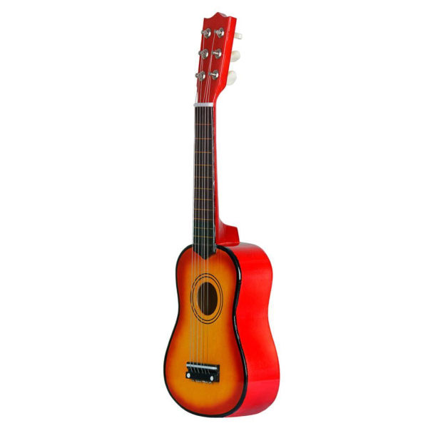 Mini 21 tum 6 strängar akustisk gitarr Musikinstrument present Sunset 21 inch