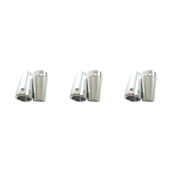 1/2/3/5 2 stycken aluminiumlegering bakre navhållare för AXIAL SCX10 silver 3Set