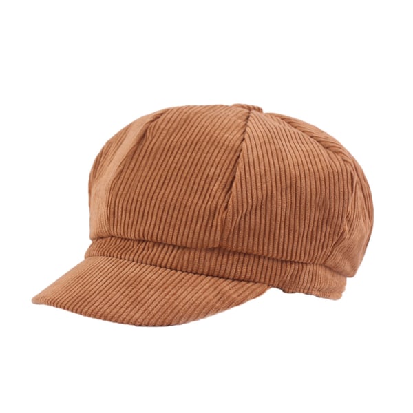 Peaked Cap For Men Bred Applicering Andas Och brown