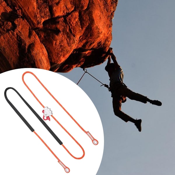 Arborist Tree Climbing Safety Lanyard Kit för säkert arbete Without locking rope