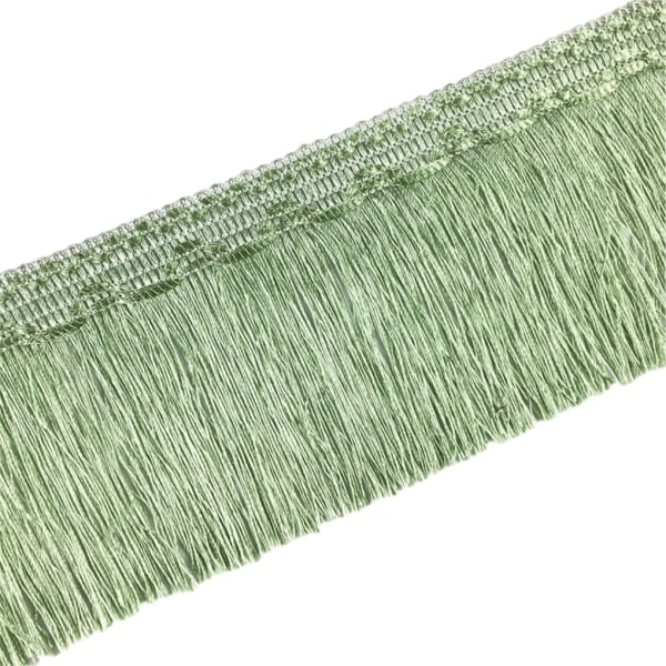 Polyester Eleganta fransar för tofs för sömnad och sömnad pea green 15
