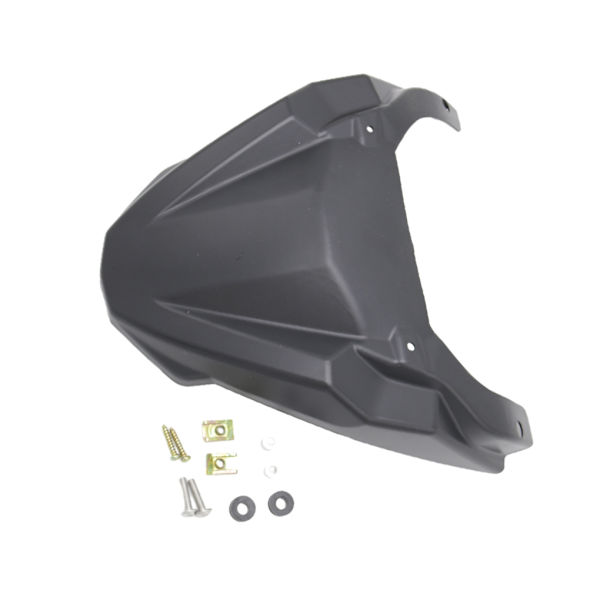 Svart Enkel installation Anteriore Moderiktig för Moto-tillbehör Black