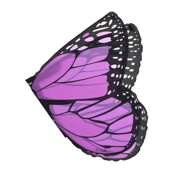 Blended Fashionable Wing Sjal - Lätt att bära Bra dekoration purple