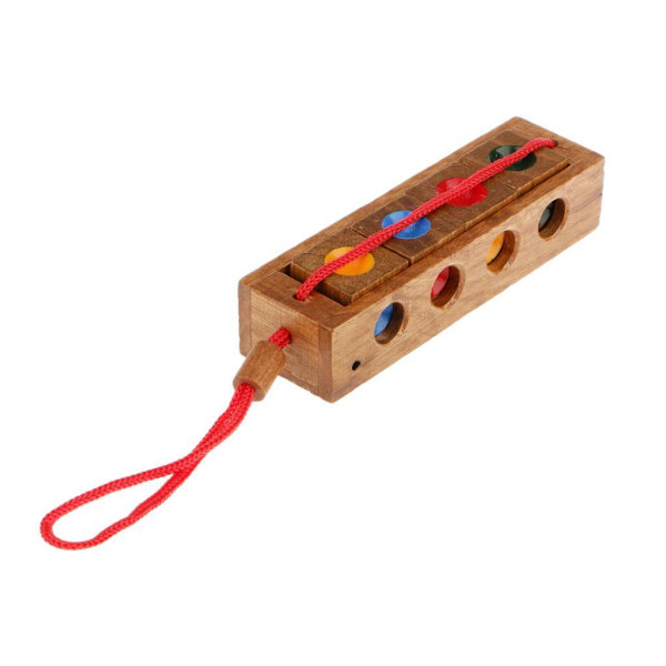 Trä Crazy Four För Pusselleksak Traditionellt Game Family Home