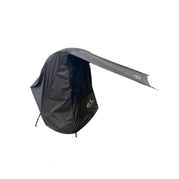 Bil Trunk Tält Shelter Sunshade Tail Extension Tour Camping Black