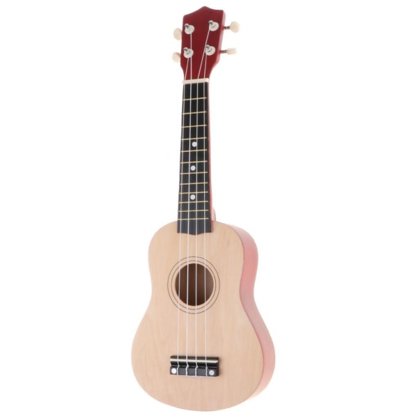 4 String Beginners Ukulele Hawaii Guitar Musical För Wood 21 Inch