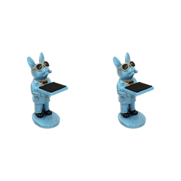 1/2 För Creative Watch Display Stand Organizer Resin Desktop Dog 2Set