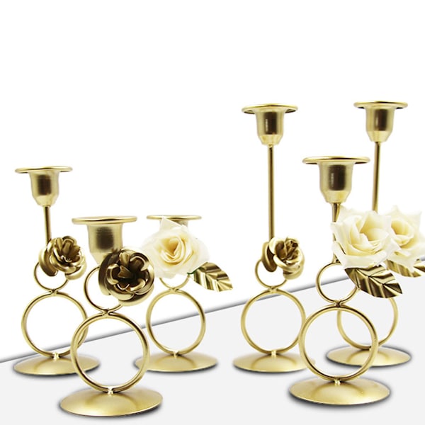 Adventsljusstake Fridfull Atmosfär Med Guld Elegans E