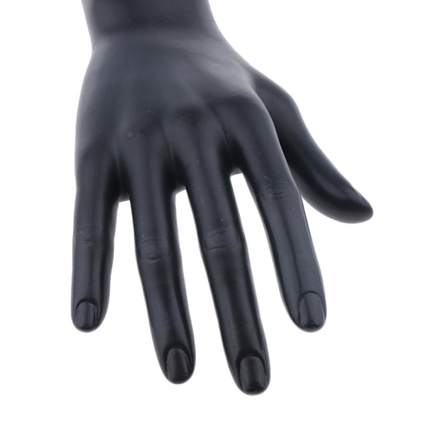 1/2 hand smycken display stativ kvinnlig hand skyltdocka modell rekvisita Black Right 1Set