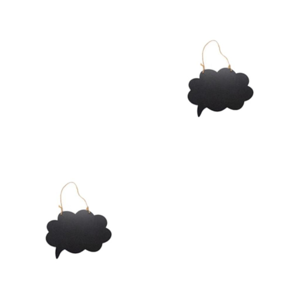 2/3/5 Density Board Välkomstskylt Ersättning Teahouse Classroom Cloud 2PCS