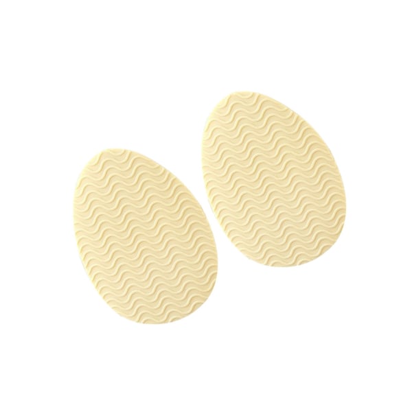 1/2/3/5 Non För Slip Shoe Pads Självhäftande gummi för hög Round Head Apricot 1Set
