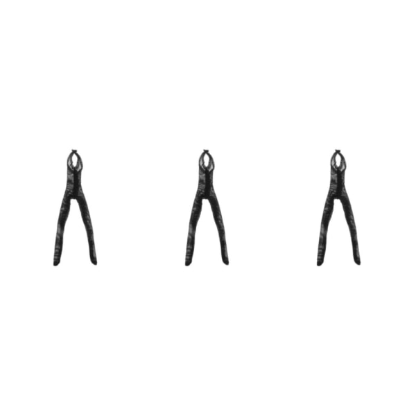 1/2/3 1:12 Jumpsuit Kläder för kvinnor för HT Action Figure Kläder Black 13.6cm 3Set