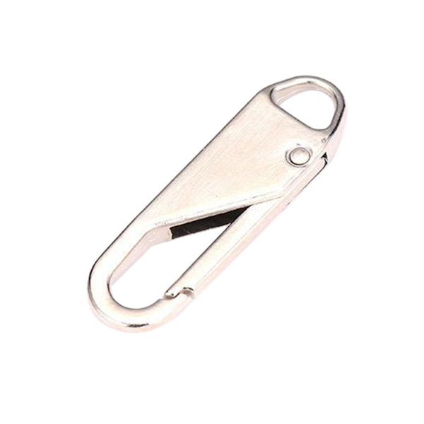 1/2/3/5 10 st För Zipper Pull Replacement Metal För Zipper Silver 10 pcs 1 Pc