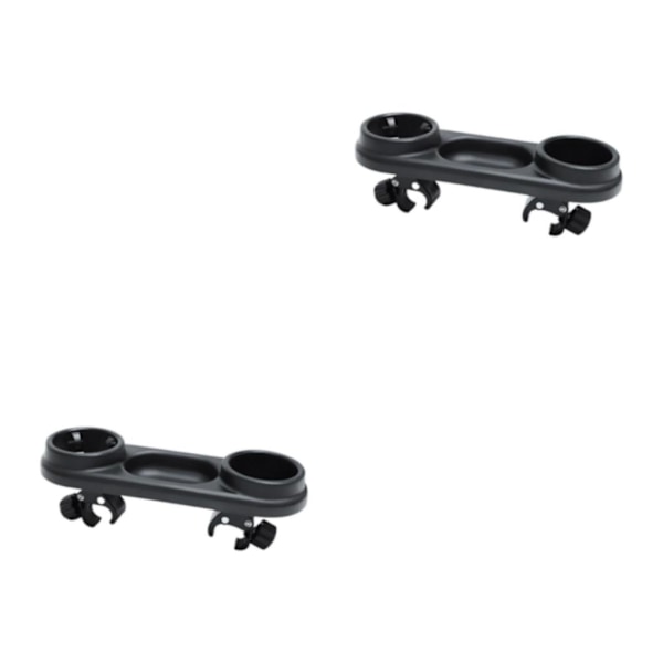 1/2 Snackbricka med Nappflaskhållare Slitstark 2PCS