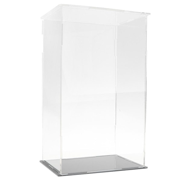 1/2/3 Akryl Display Box Case Modell Figur Display Dammtät Clear 13.5x11x23.5cm 1Set