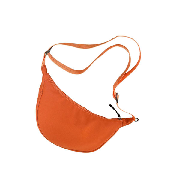 1/2/3/5 Kvinnor Flickor Dumpling Bun Arbetsväska Casual Nylon Orange 2PCS