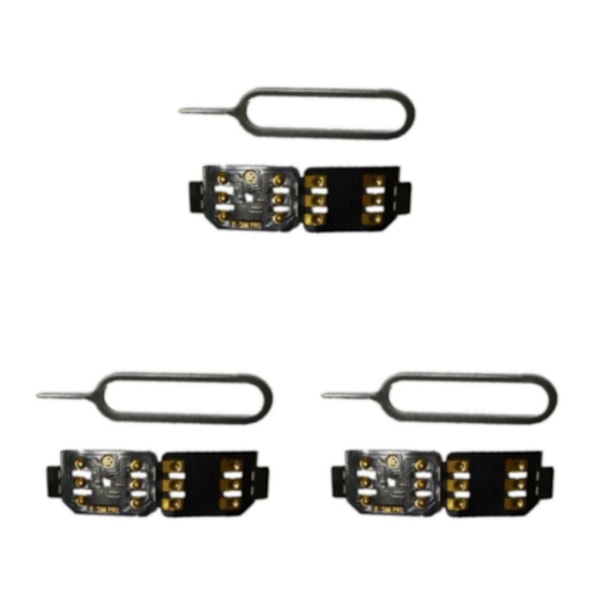 1/2/3 RSIM 15 För Turbo SIM-kort Telefon Reparationssatser Set För För 3PCS