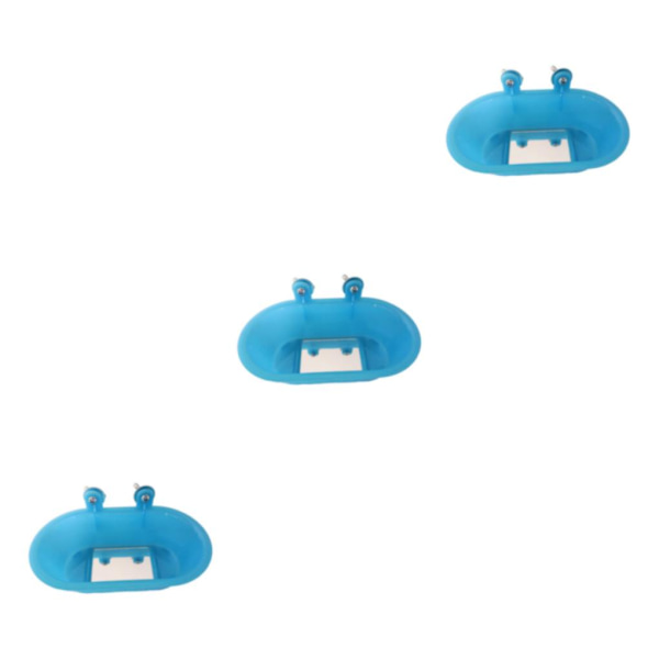 1/2/3/5 Plast hållbar konstruktion och multifunktionell fågel Bottom mirror 3Set