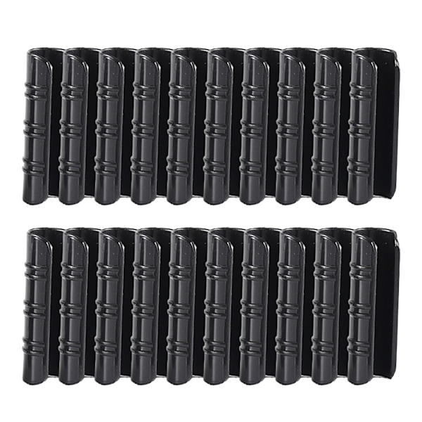 1/2/3/5 20x hållbara och lätta att klippa för växthusskydd Black thickening 25mm 5PCS