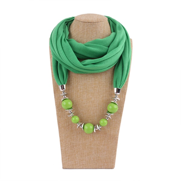 1/2/3 Elegant och fashionabel halsduk halsband för alla tillfällen green 1Set