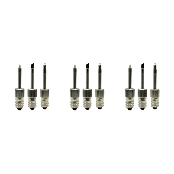 1/2/3/5 Lödkolvspets Byte av lödspets gängad Type BCK no sponge 3Set