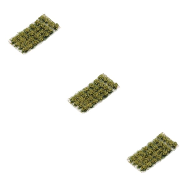 1/2/3/5 Miniature Cluster För Grass Grass Tufts Scenery Model Withered Yellow 3Set