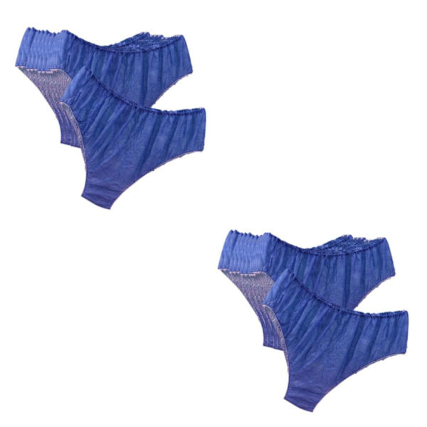 1/2/3 Trosor ovävt tyg i mitten av midjan för SPA-massage Blue Universal 2Set