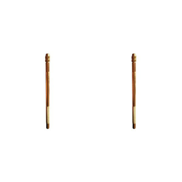 1/2/5 kopparperuk Ventilerande hållare Handtag Reparera spetsperuker 2Set