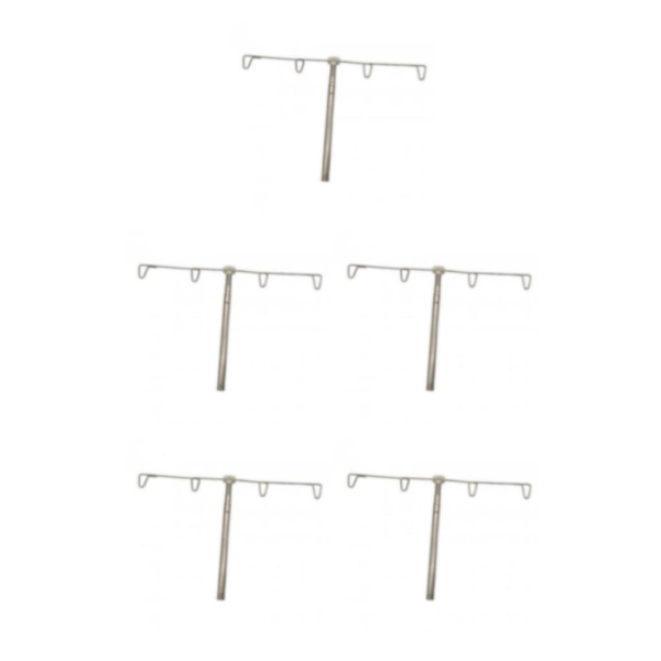 1/2/5 trådstativ justerbar höjd för Singer 14U sömnad 5PCS