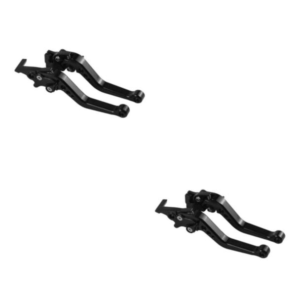 1/2/5 motorcykel - Multi-speed justerbar prestanda Hållbar black 2PCS